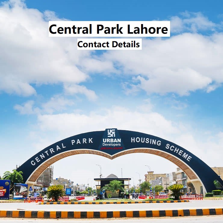 Central Park Housing Scheme Lahore Contact Number, Phone, Email & Head office location