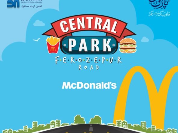 Macdonald Opening Soon in Central Park Lahore
