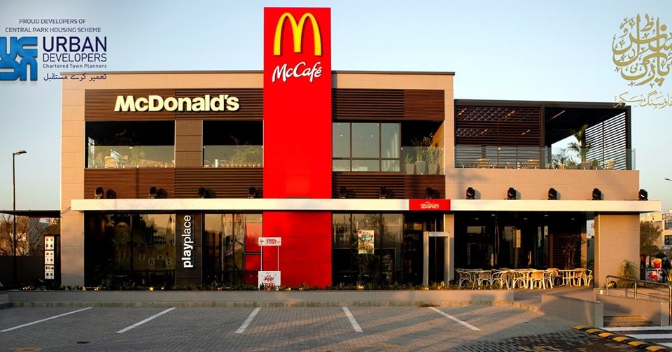 Macdonald's New Branch Opened at Central Park Lahore