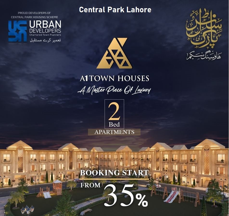 Apartments on Installment Plan in Central Park Housing Scheme Lahore